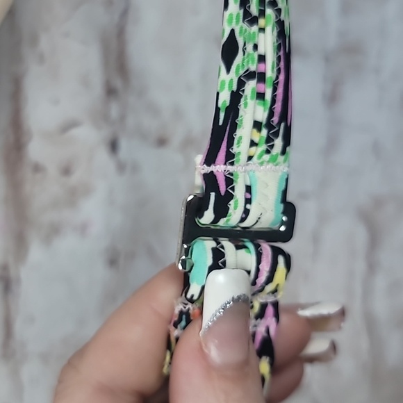 Aeropostale bikini top muti color print size large new nwt - Picture 6 of 6